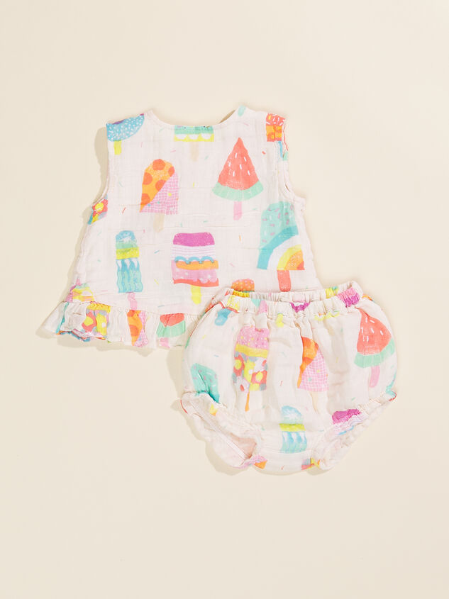 Popsicle Top and Bloomer Set Detail 1 - TULLABEE