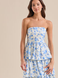 Halina Floral Maxi Dress Detail 3 - TULLABEE