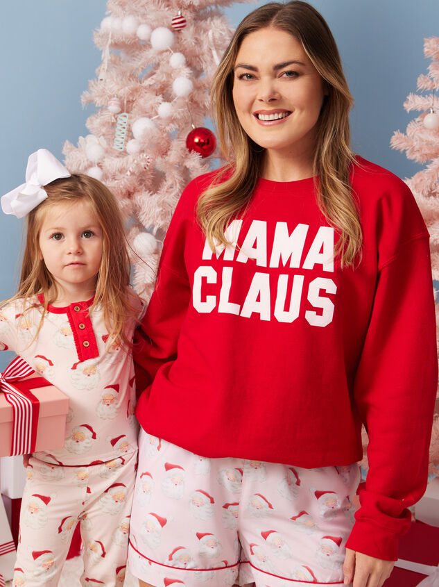 Mama Claus Graphic Sweatshirt - TULLABEE