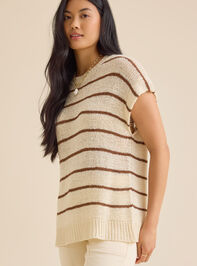 Julia Striped Sweater Detail 3 - TULLABEE