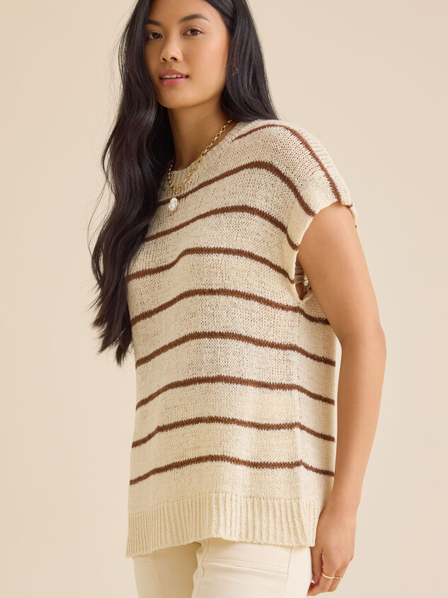 Julia Striped Sweater Detail 3 - TULLABEE