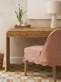 Elsie Boucle Table Lamp Detail 2 - TULLABEE