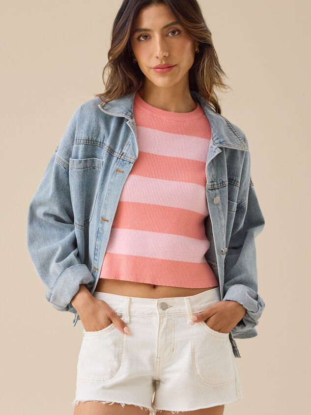 Hazen Denim Shorts - TULLABEE