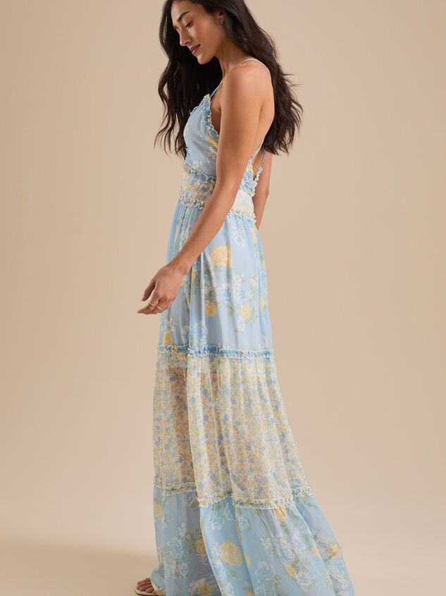 Raine Maxi Dress Detail 3 - TULLABEE