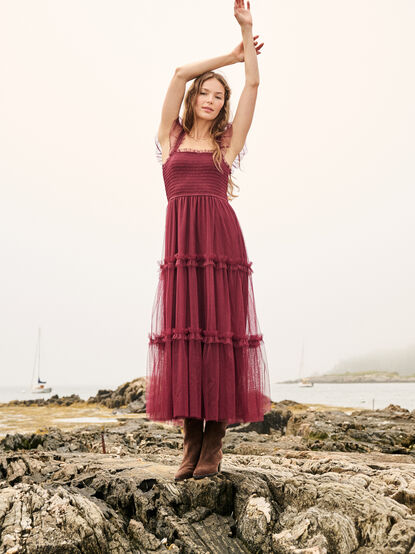 Kenna Tulle Maxi Dress - TULLABEE
