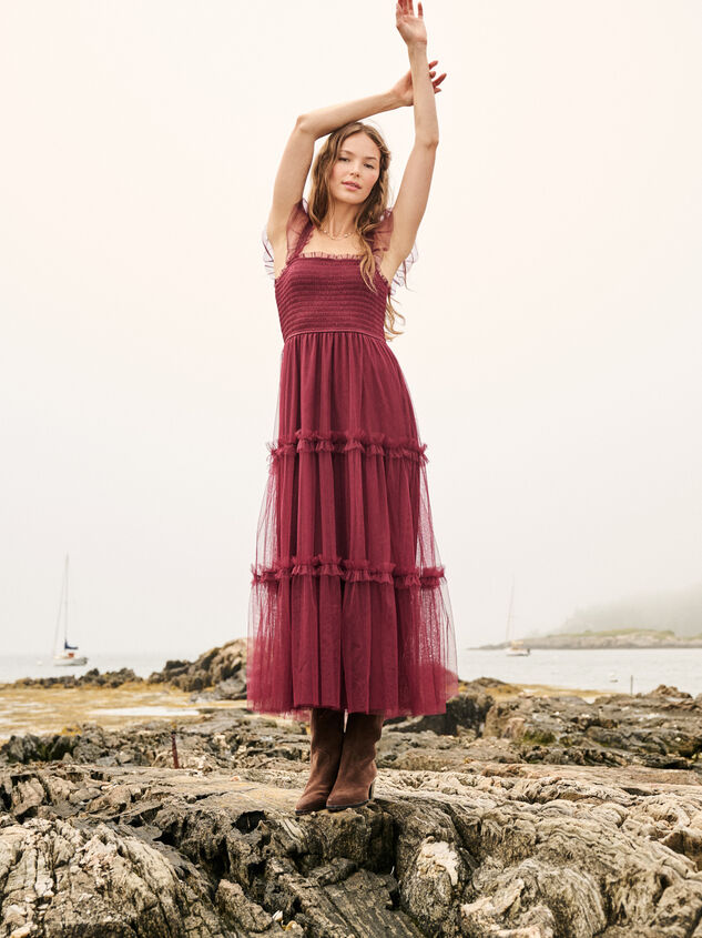 Kenna Tulle Maxi Dress - TULLABEE