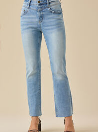 Adalee Crop Flare Jean Detail 4 - TULLABEE