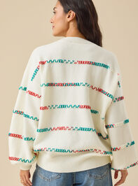 Carol Whipstitch Sweater Detail 5 - TULLABEE