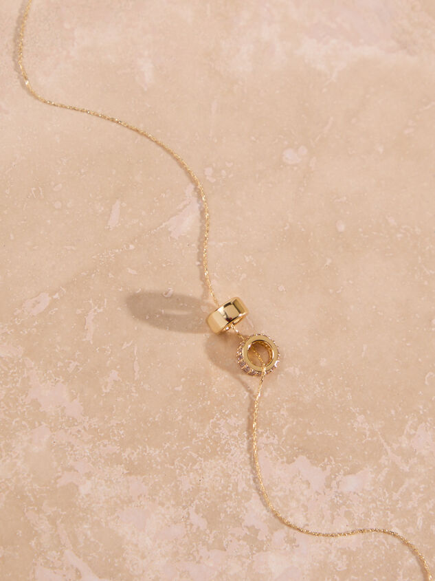 Molly Rondelle Charm Necklace Detail 3 - TULLABEE