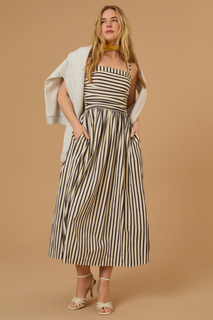 Josey Stripe Maxi Dress - Altar'd State - 