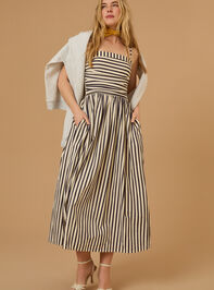 Josey Stripe Maxi Dress Detail 3 - TULLABEE