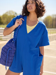 Hang Tough Reversible Tee Romper - TULLABEE