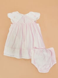 Sofia Scallop Dress Detail 3 - TULLABEE