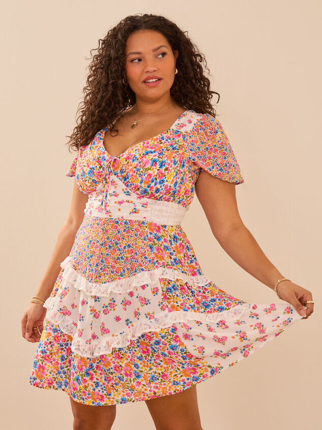 Aderny Mini Dress Detail 3 - TULLABEE