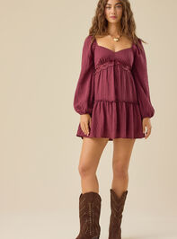 Jasmine Mini Dress Detail 3 - TULLABEE