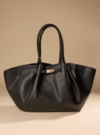 Kaia Belted Pull Tote - TULLABEE