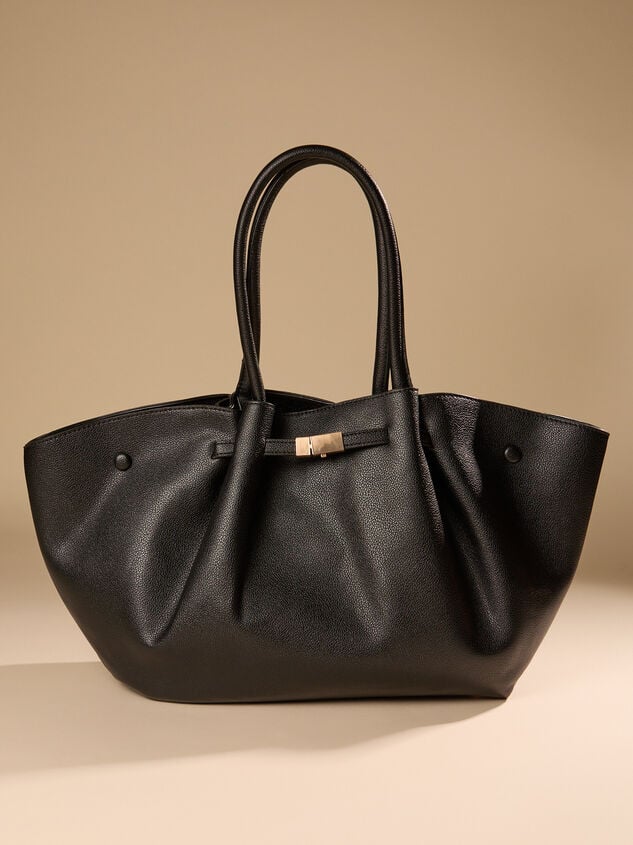 Kaia Belted Pull Tote - TULLABEE