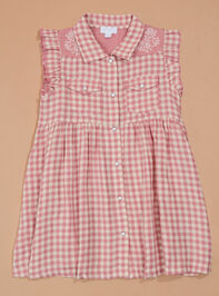 Wendy Western Baby Plaid Dress - TULLABEE