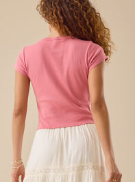 Hold Your Horses Baby Tee Detail 4 - TULLABEE