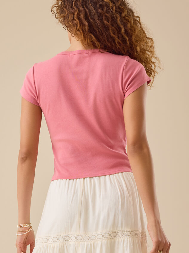 Hold Your Horses Baby Tee Detail 4 - TULLABEE