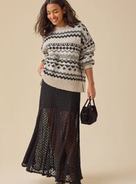 Kennedy Lace Midi Skirt - TULLABEE