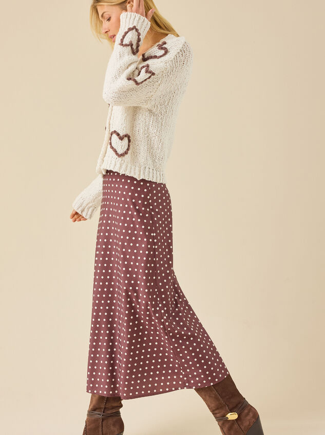Miller 3D Heart Cardigan Detail 3 - TULLABEE