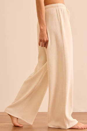 Balanced Ease Ribbed Wide Leg Pants - Altar'd State - 