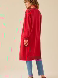 Alaia Textured Duster Detail 4 - TULLABEE