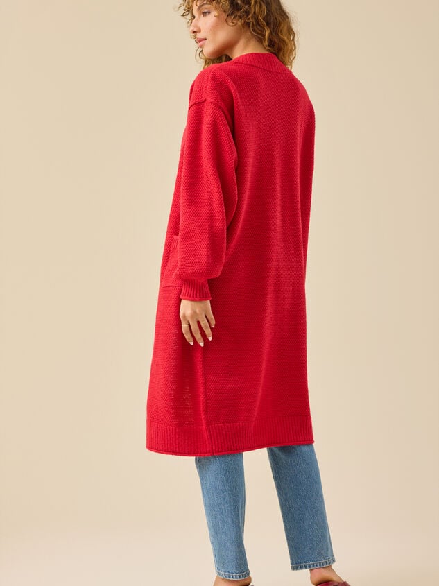 Alaia Textured Duster Detail 4 - TULLABEE