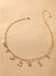 Coquette Cowgirl Charm Necklace Detail 2 - TULLABEE