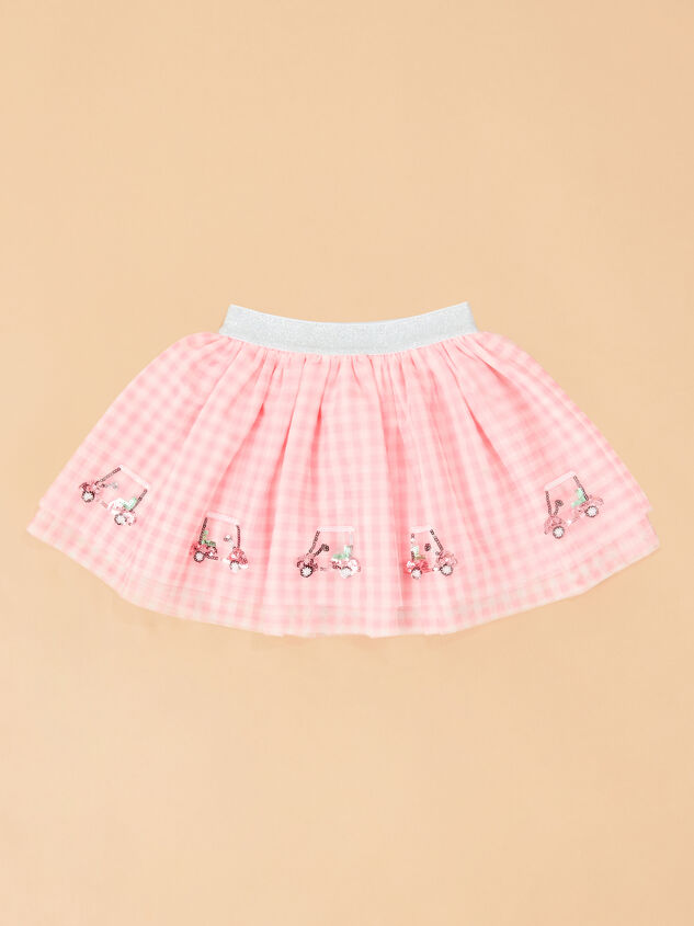 Gingham Golf Cart Tutu - TULLABEE
