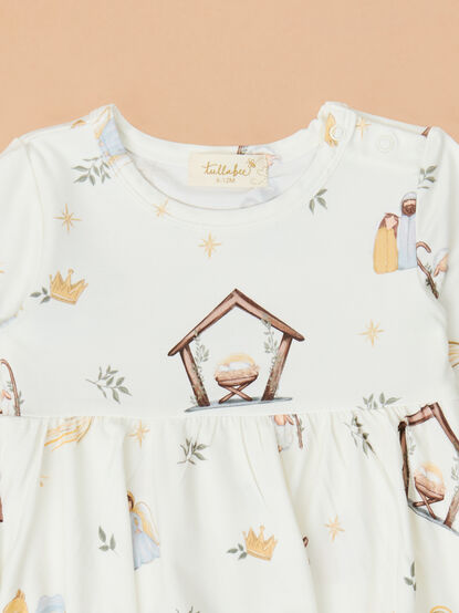 Silent Night Bodysuit Dress - TULLABEE