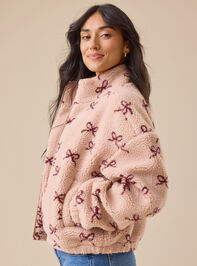 Coco Mama Bow Jacket by Rylee + Cru Detail 3 - TULLABEE