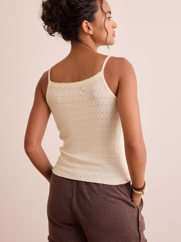 Lace Trim Cami Detail 4 - TULLABEE