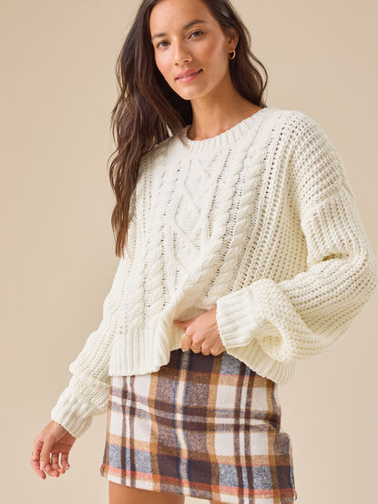Colette Chenille Sweater - TULLABEE