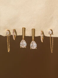 18k Gold Diamond Dangle Earring Pack - TULLABEE