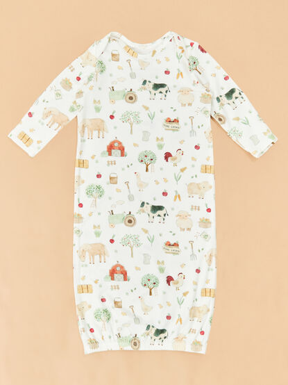 Farm Animal Gown & Hat - TULLABEE