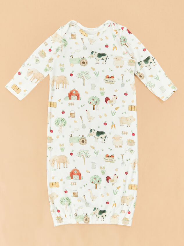 Farm Animal Gown & Hat - TULLABEE
