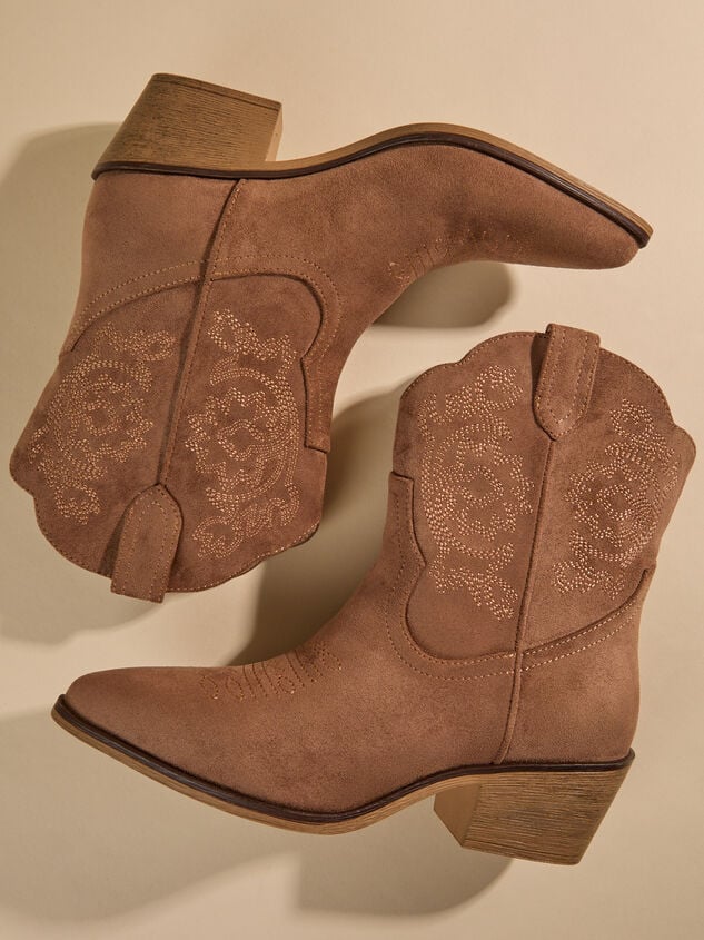 Adele Western Bootie Detail 2 - TULLABEE