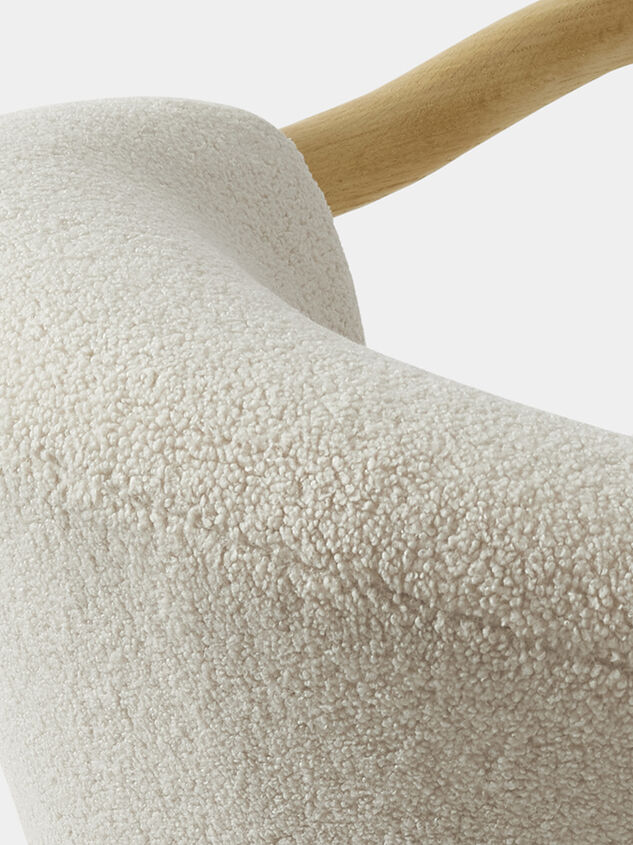 Miley Wood & Upholstered Chair Detail 6 - TULLABEE