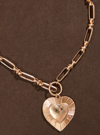 Burst Heart Necklace - TULLABEE