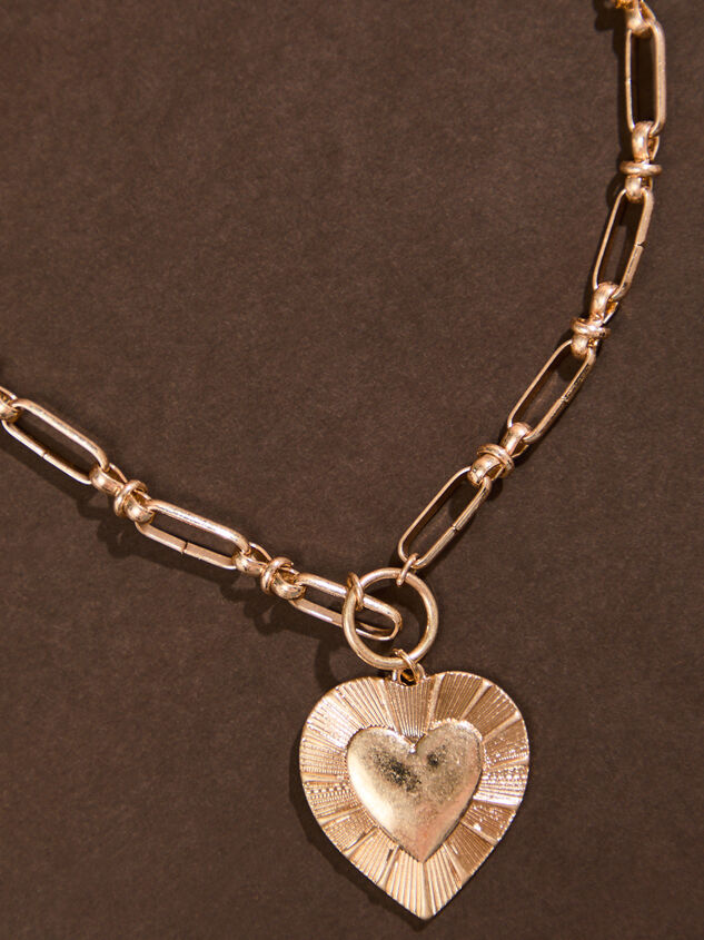 Burst Heart Necklace - TULLABEE