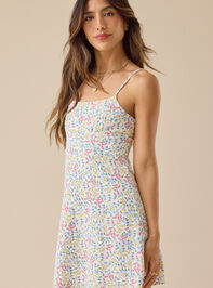 Ramona Floral Mini Dress Detail 4 - TULLABEE