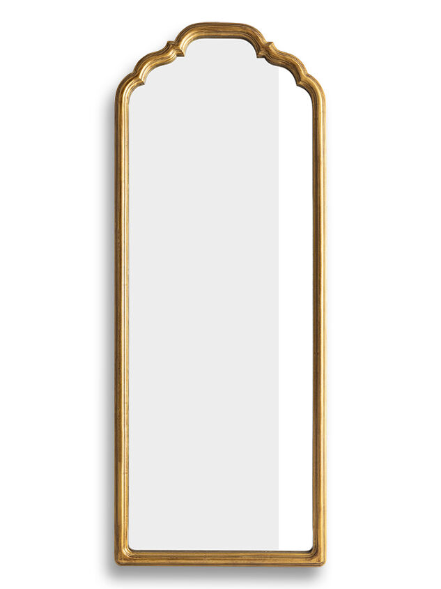 Colette Gilded Wood Mirror - TULLABEE
