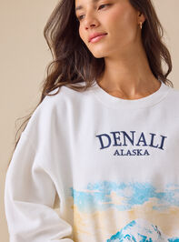 Denali Alaska Crewneck Detail 3 - TULLABEE