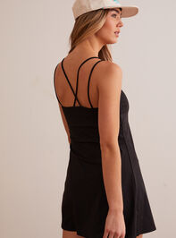 Allstar Bow Cross Back Dress Detail 5 - TULLABEE