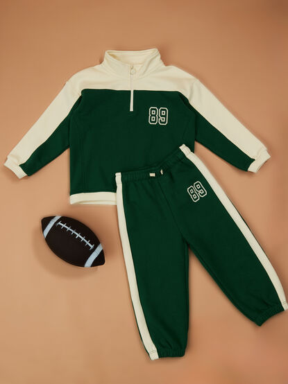 Campus Classic Quarter Zip Pullover - TULLABEE