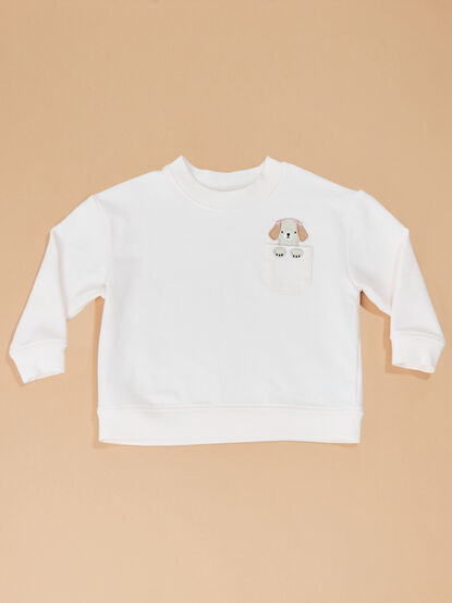 Puppy Pals Top and Pants Toddler Set - TULLABEE