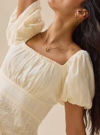 Talla Drop Waist Maxi Dress Detail 3 - TULLABEE