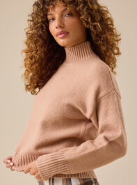 Betty Mock Neck Sweater Detail 4 - TULLABEE